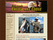 Tablet Screenshot of eaglelakelodge.ca